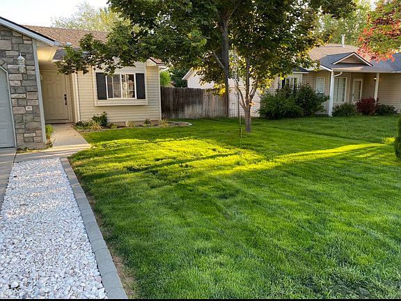 Front Yard of House (2 Car attached Garage)
