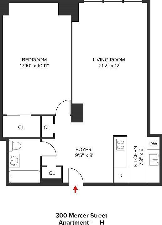 1st image of 300 Mercer St Ph H