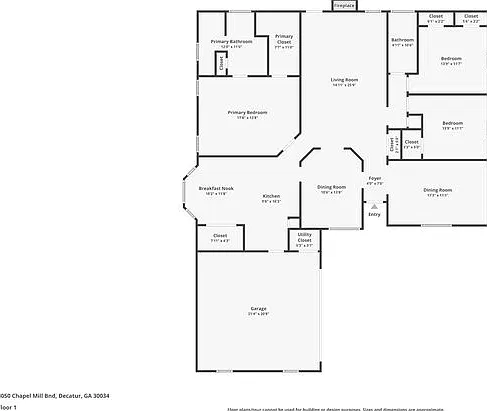 3 bed, 2.0 bath, 1848 sqft, $1,945 — Photo 4
