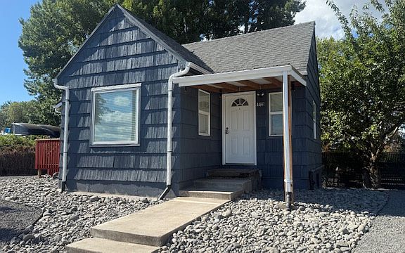 Cozy bungalow is much bigger than it seems. Fresh paint inside and out!