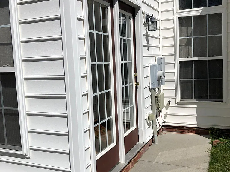 rear patio entry french door