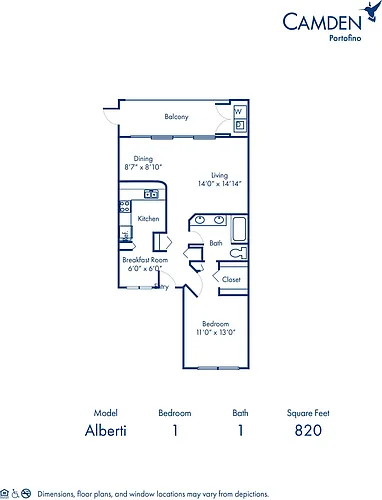 Floor plan Alberti
