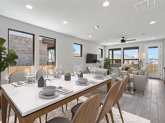 Casual Dining and Great Room REPRESENTATIVE IMAGE ONLY