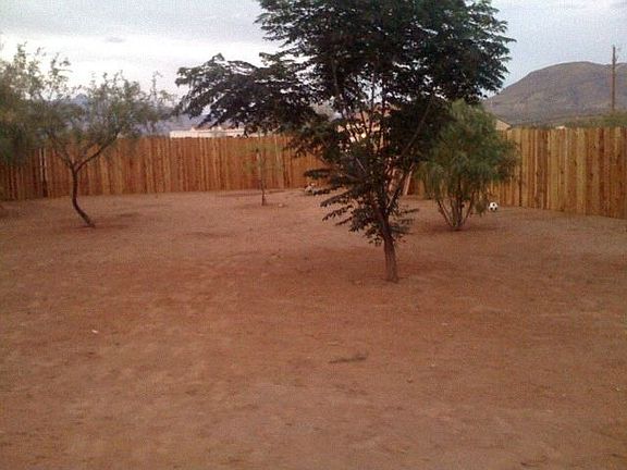 Just a small part of the yard