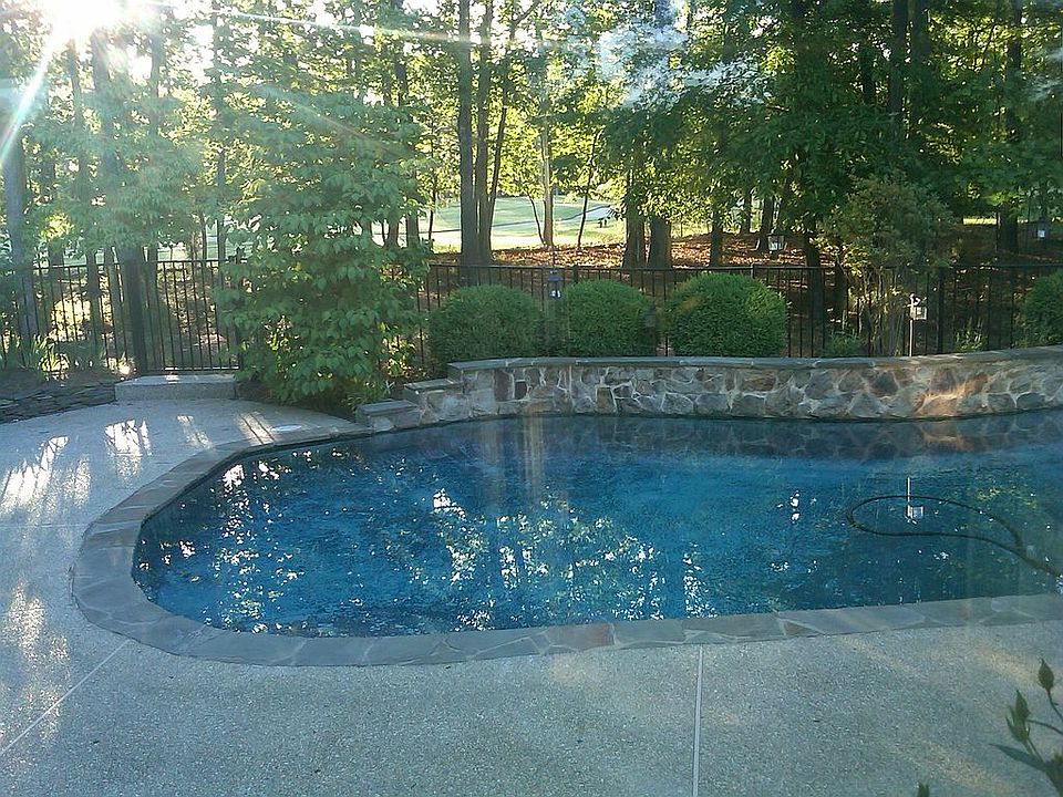 Backyard and pool