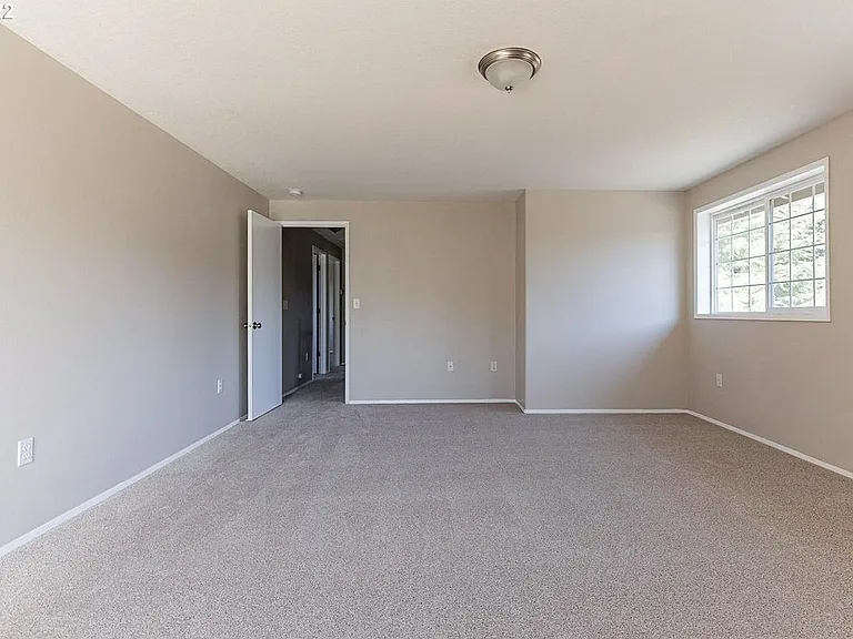 Master bedroom entrance view