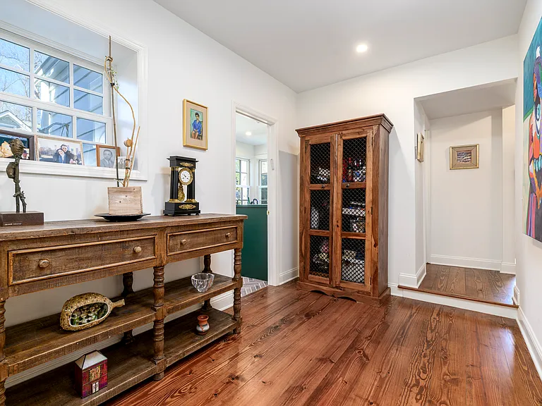 Butler buffet, adjacent to the kitchen and dining room