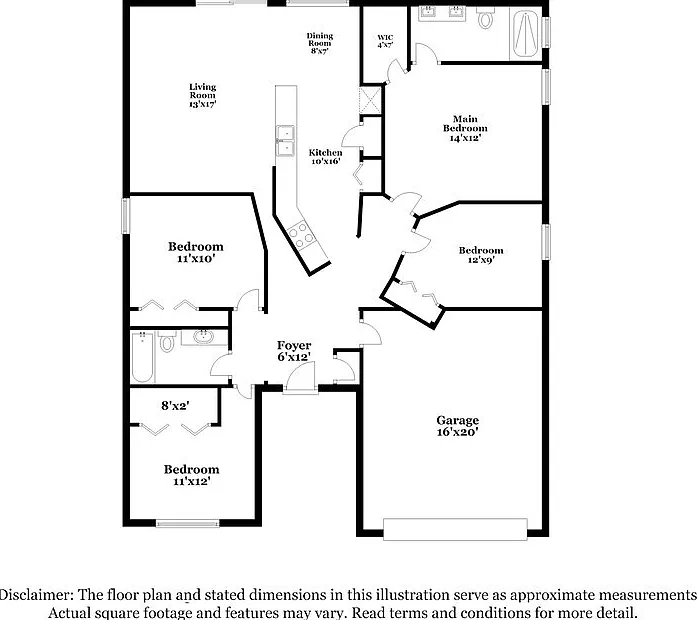 4 bed, 2.0 bath, 1476 sqft, $2,430 — Photo 2