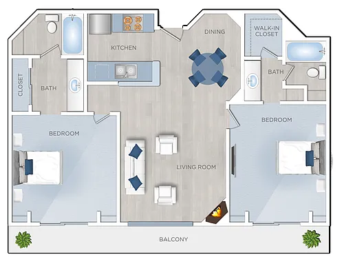 Floor plan B