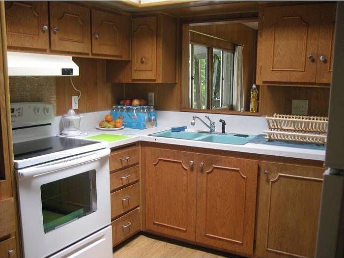 Kitchen with Skylights