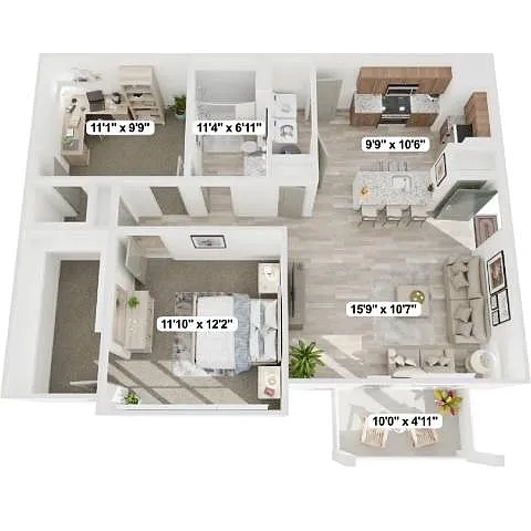 Floor plan The Elton