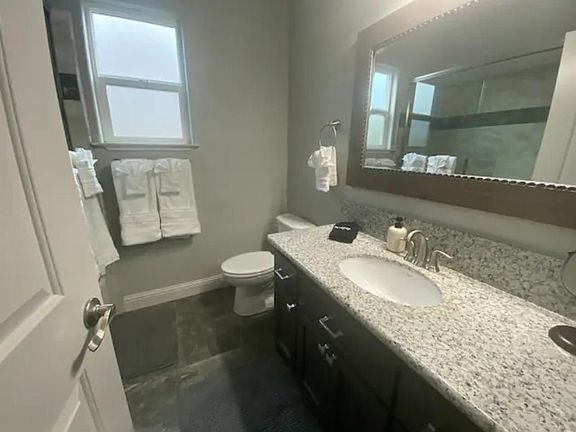 Take your time in this gorgeous bathroom, and transform your daily routine into a tranquil escape.