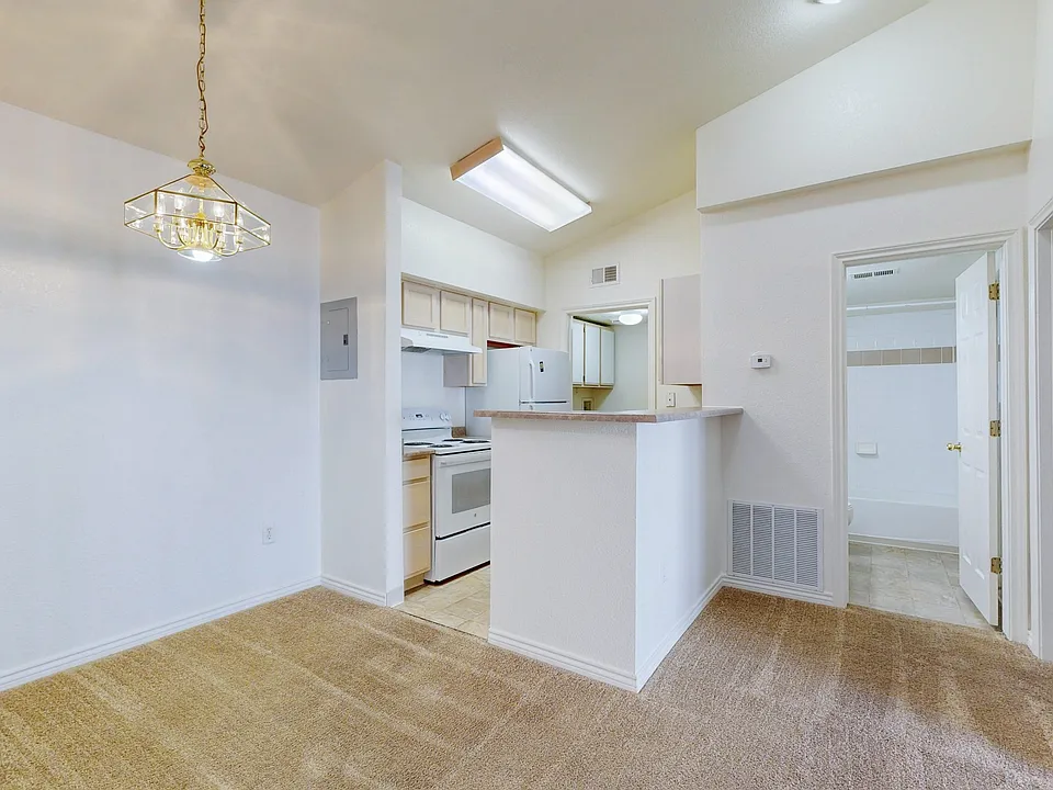 Tiburon Apartments Living Area and Kitchen