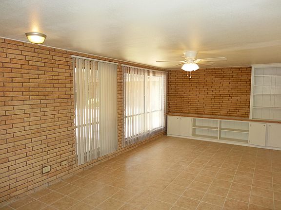 Living Area has Bay Windows and Built-in Entertainment Cente