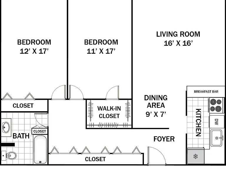 Radcliff House 2 Bd - 1 Ba Radcliff House 2 Bd - 1 Ba