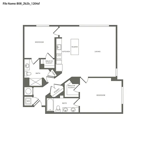 Floor plan B8