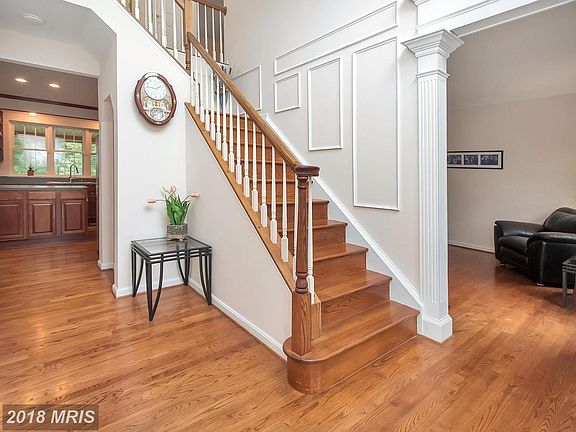 Two story foyer