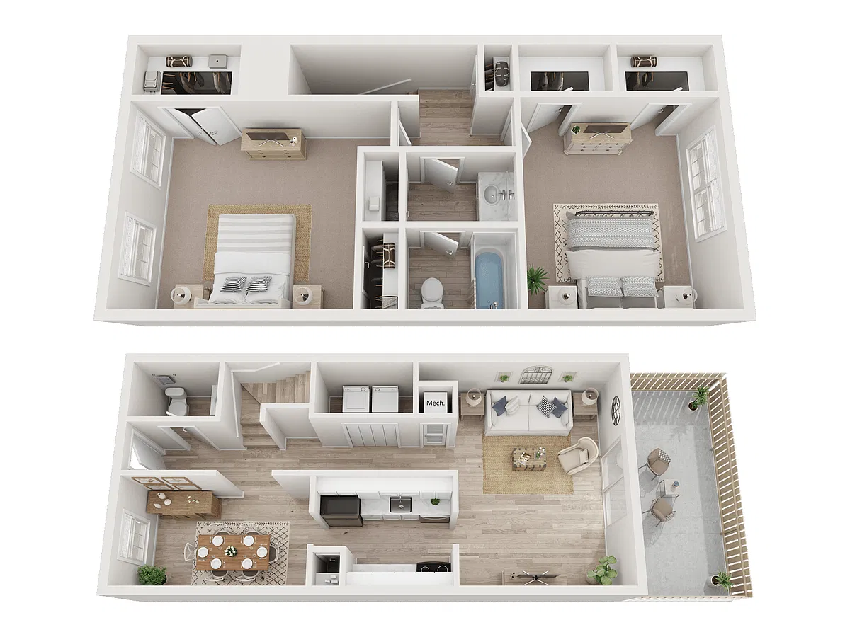 Floor plan B3
