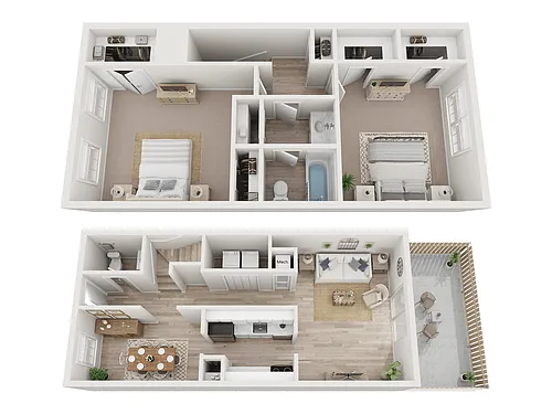 Floor plan B3