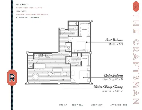Floor plan The Craftsman