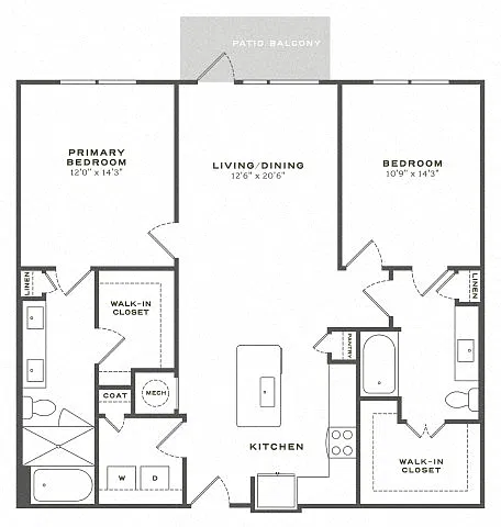 Floor plan B4