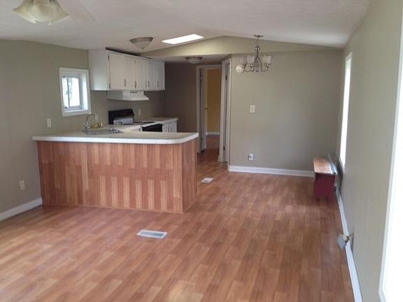 Open Living Room & Kitchen