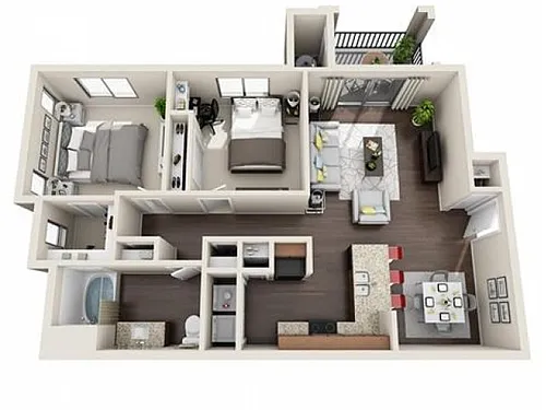 Floor plan B1 Gold