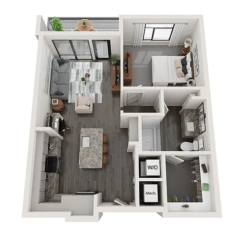 Floor plan A1