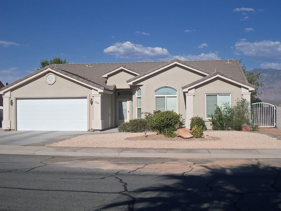 Low-maintenance front yard.