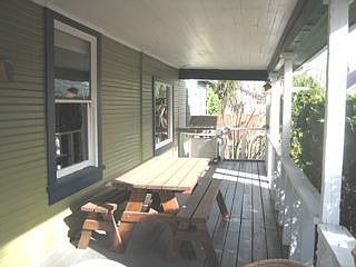 Huge covered porch