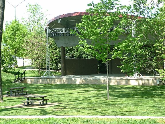 Amphitheater in park