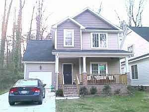 Extra deep porch with ceiling fans!