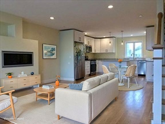 Staged great room