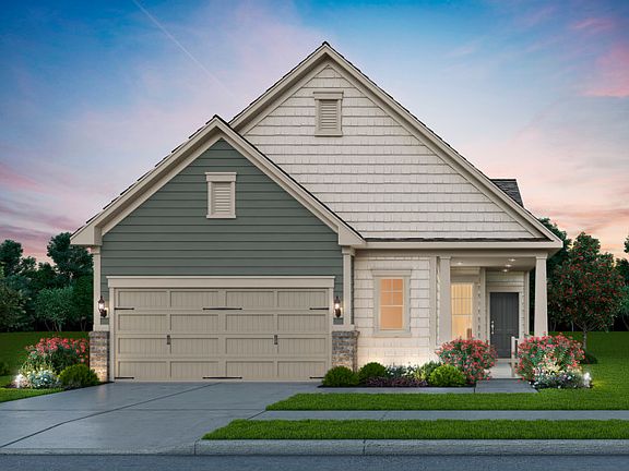 Passport Exterior Rendering - Elevation 5 at Montebello in Sterling, VA.