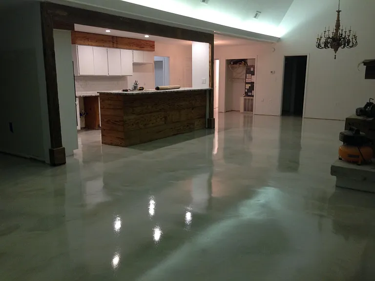 New epoxy floors