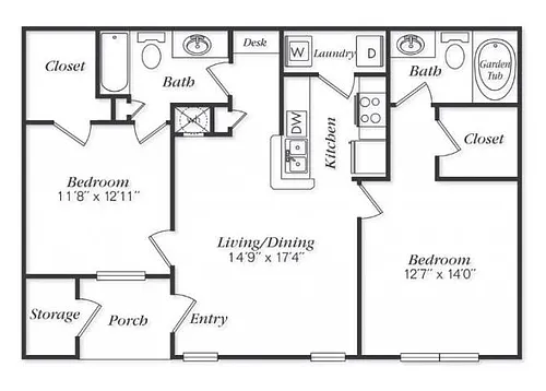 Floor plan Bach