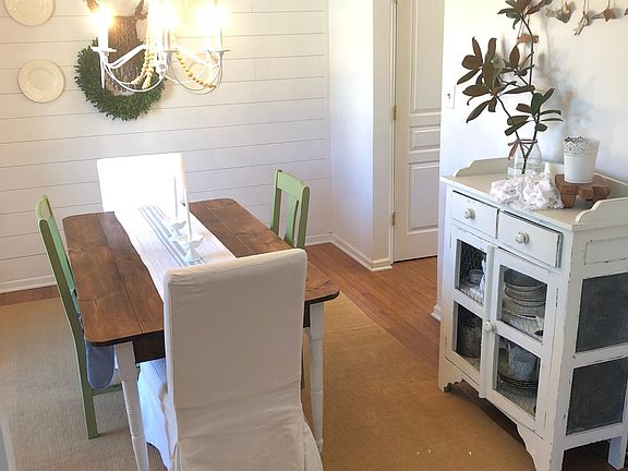 Dining room at front of house, large window faces east, plenty of light right off of kitchen.