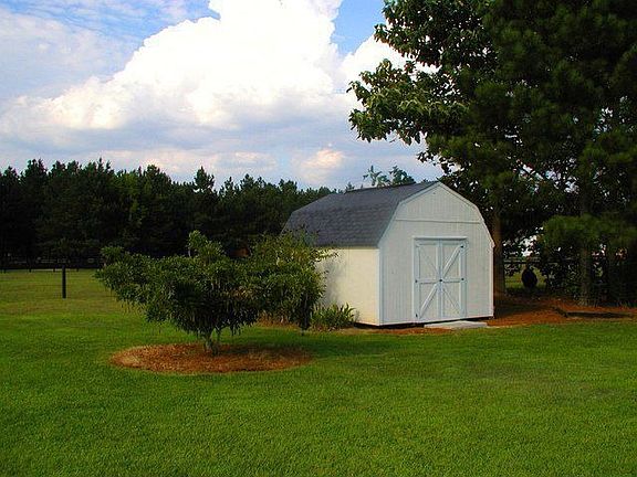View of our outdoor building