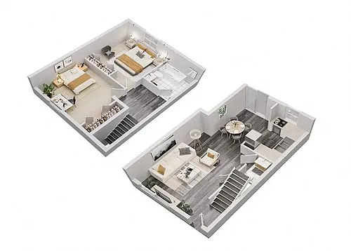Floor plan The Richmond Townhome