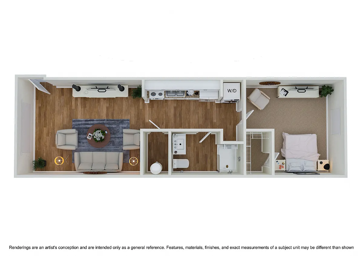 Floor plan Beaumont A2