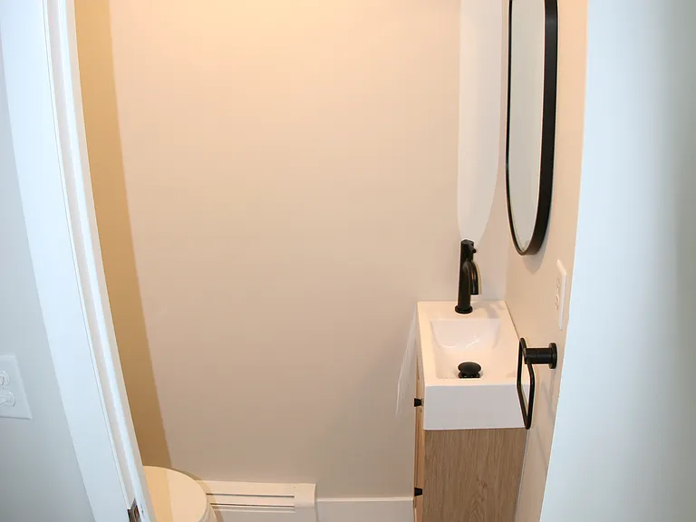 Half Bath on 1st Floor