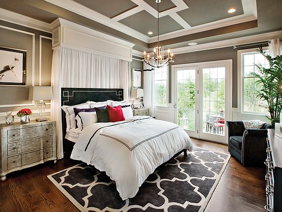 First-floor master suite