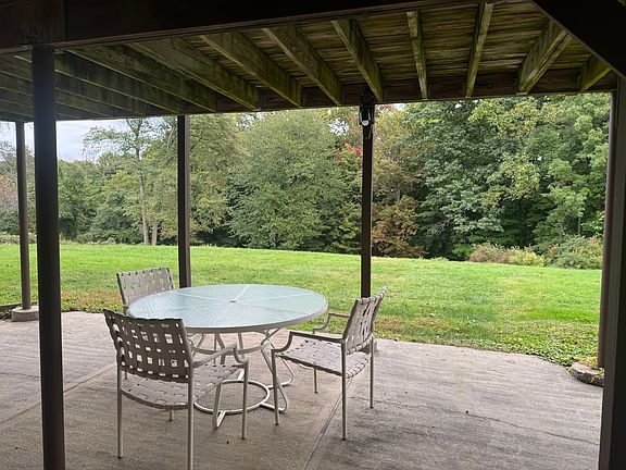 Your own private patio over winter reservoir views
