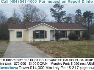 130 Buck Blvd SE, Calhoun, GA 30701