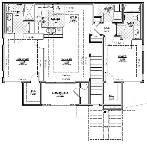 Floor plan 2x2D Sky Suite