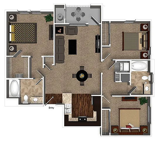 Floor plan C1