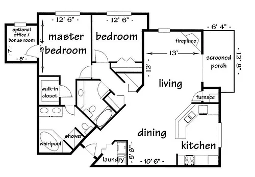 Floor plan The Penobscott I
