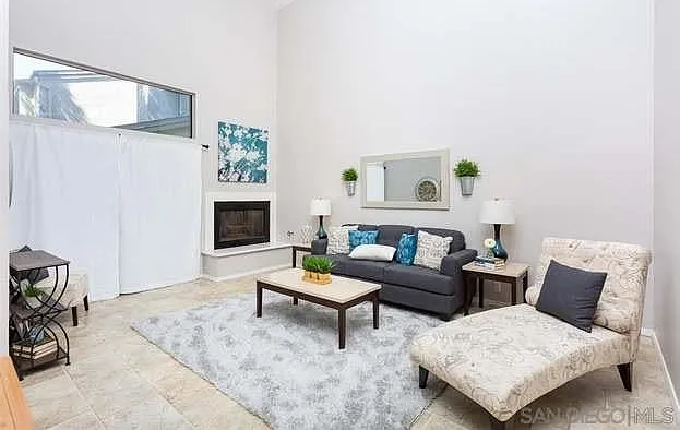 Sunken living room