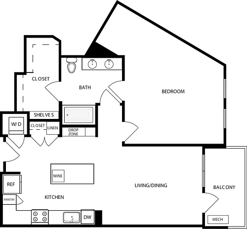 Floor plan A14