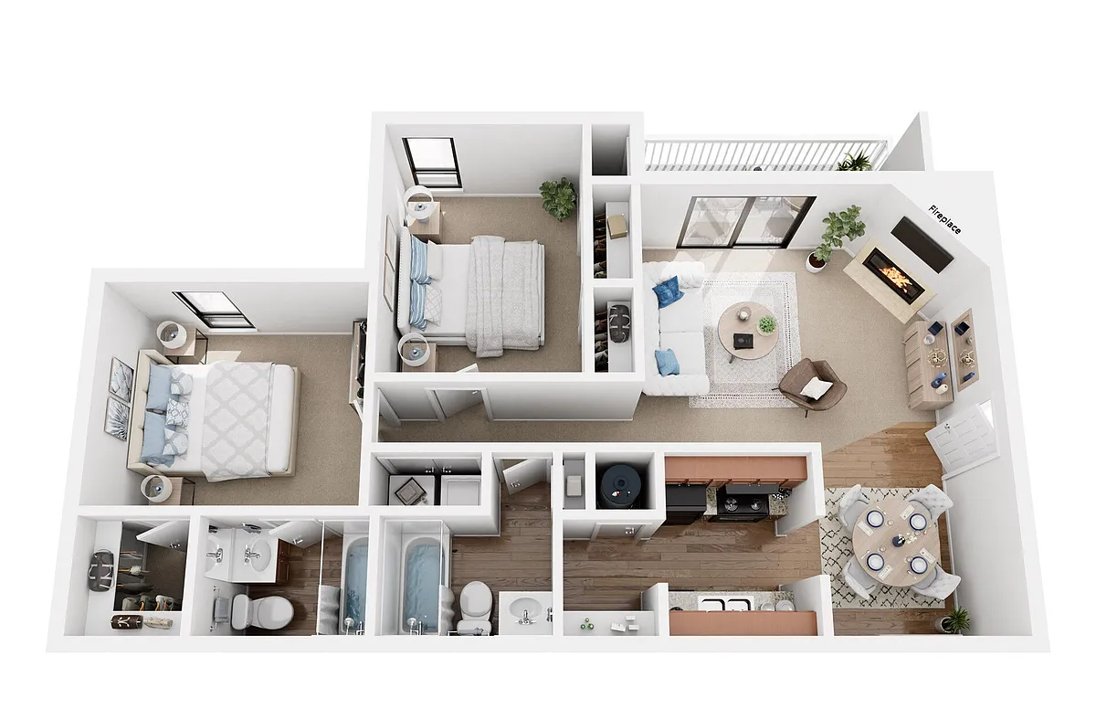 Floor plan Oak
